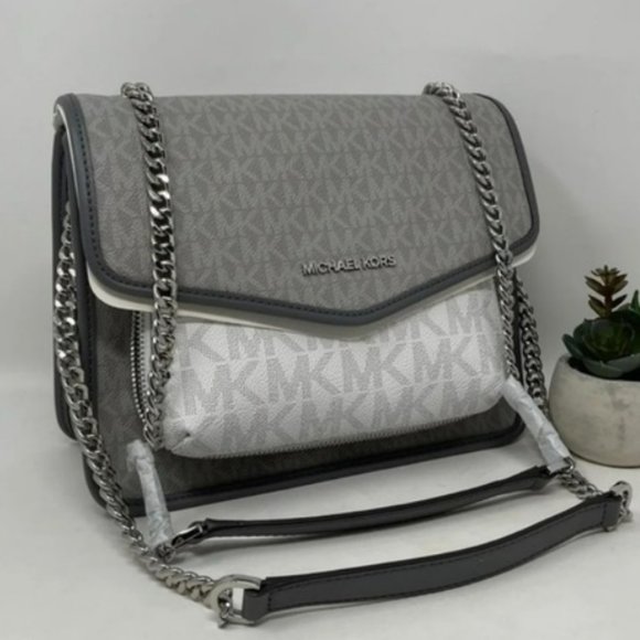 Michael Kors Regina Medium Flap Shoulder Bag - Picture 1 of 1